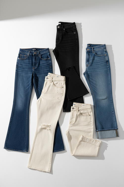 Wide-Leg Jeans